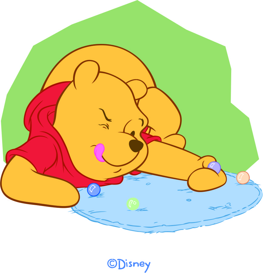 Disney Pooh Logo 28 iron on paper